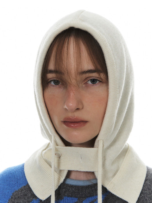 Grove 24Wt Fog Knit Balaclava