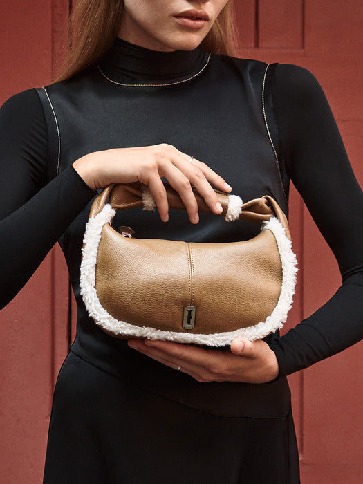 Halfmoon Coconut Mini Tote Mustang (2 colors)