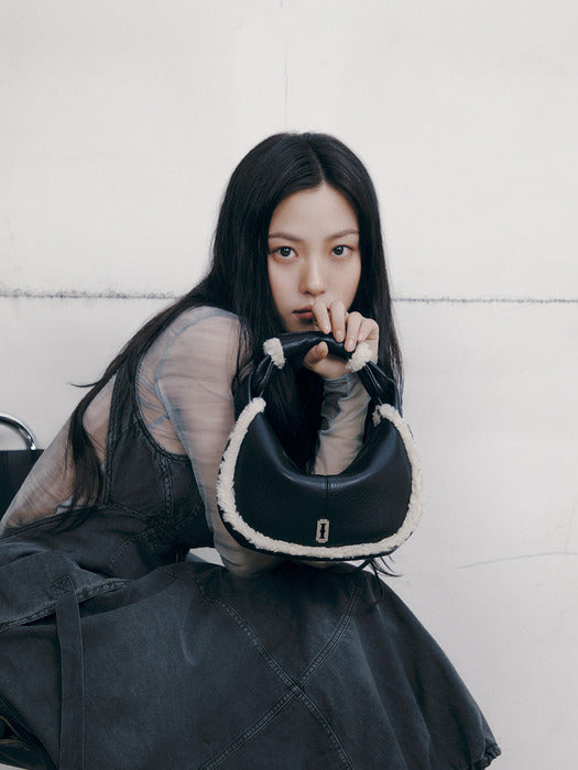 [vunque] [GoMinSi PICK] Halfmoon Coconut Mini Tote Mustang (Halfmoon Coconut Mini Tote Mustang)_2 colors