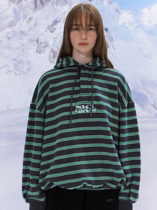 Grove 24Wt Grafico Stripe Hoodie