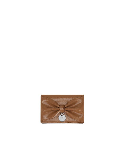 [vunque] Toque Balaca Card Wallet (Caramel Brown)