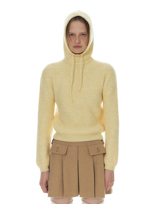 [grove] 24Wt Farbe Hoodie Knit