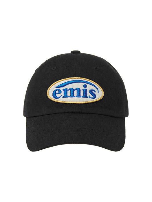 [emis] WAPPEN BALL CAP (RENEWAL)-BLACK