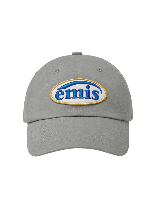 [emis] WAPPEN BALL CAP (RENEWAL)-GRAY