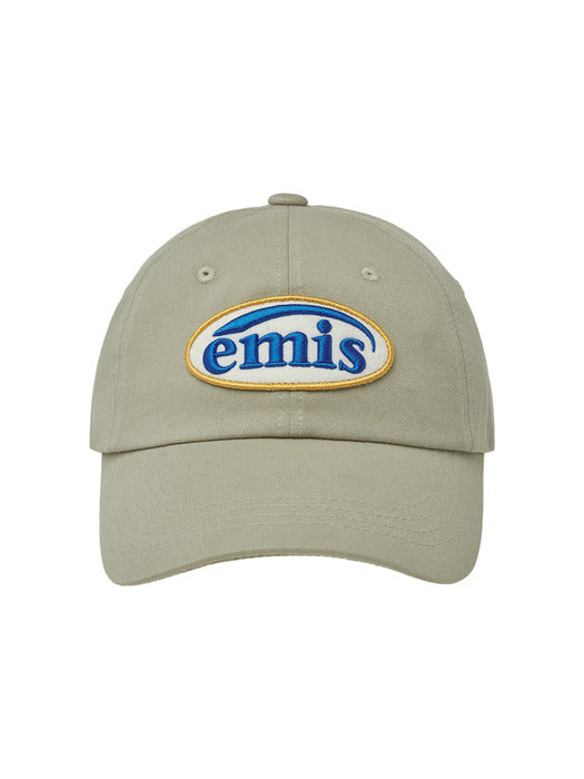 [emis] WAPPEN BALL CAP (RENEWAL)-BEIGE