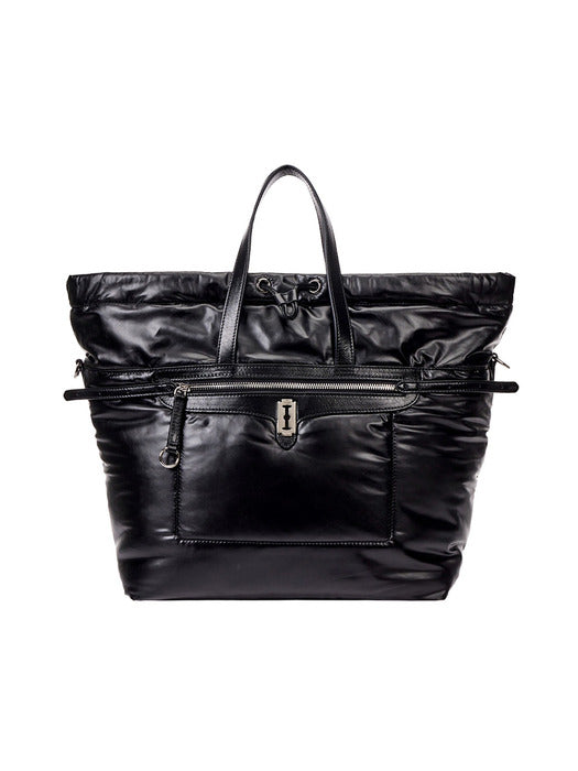 [vunque] Toque Cabin Crew Air Drawstring Tote L (토크 캐빈 크루 에어 드로우스트링 토트 라지) Black