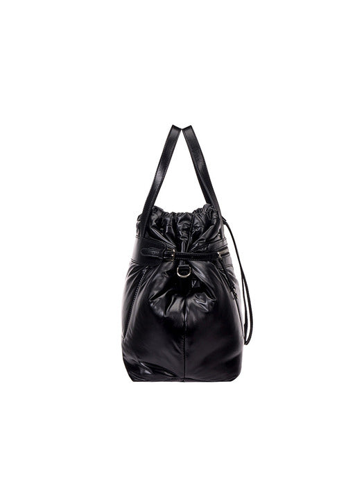 [vunque] Toque Cabin Crew Air Drawstring Tote L (토크 캐빈 크루 에어 드로우스트링 토트 라지) Black