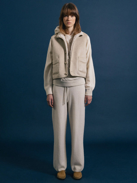 Casta knit pants (Ivory)