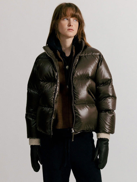 Hoore puffer jacket (Vintage brown)