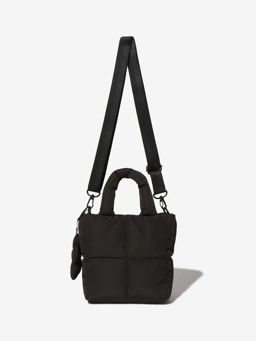[fila] Puffer Mini Tote Bag Black_FS254RB01F002_001