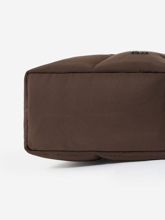 [fila] Puffer Mini Tote Bag Brown_FS254RB01F002_217