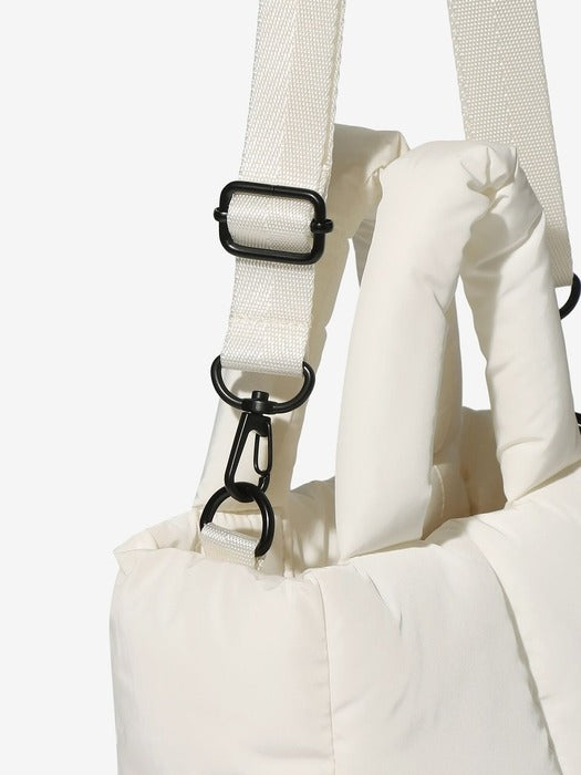 [fila] Puffer Mini Tote Bag Cream_FS254RB01F002_150