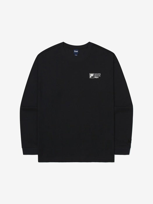 WHITE ROCK Graphic Long-Sleeve Tee_FS2RLG3102X_BLK