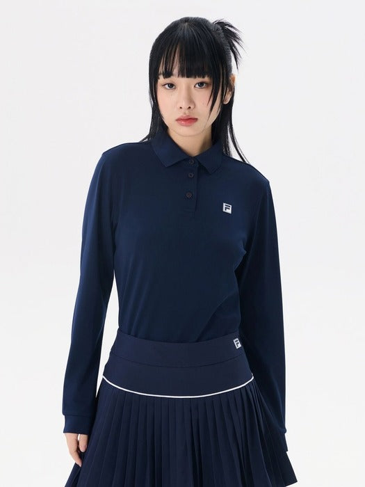 Tennis Pique Long-Sleeve Tee_FS2TLG3301U_INA