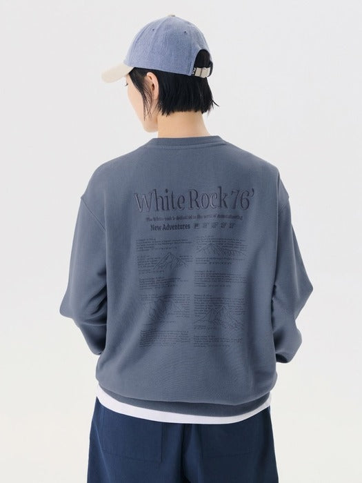 WHITE ROCK Graphic Crewneck Sweatshirt_FS2POG3106X_DEM