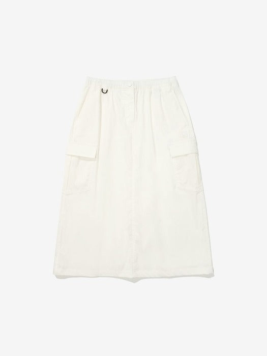 Woven Cargo Skirt_FS2SKG3151F_SWH