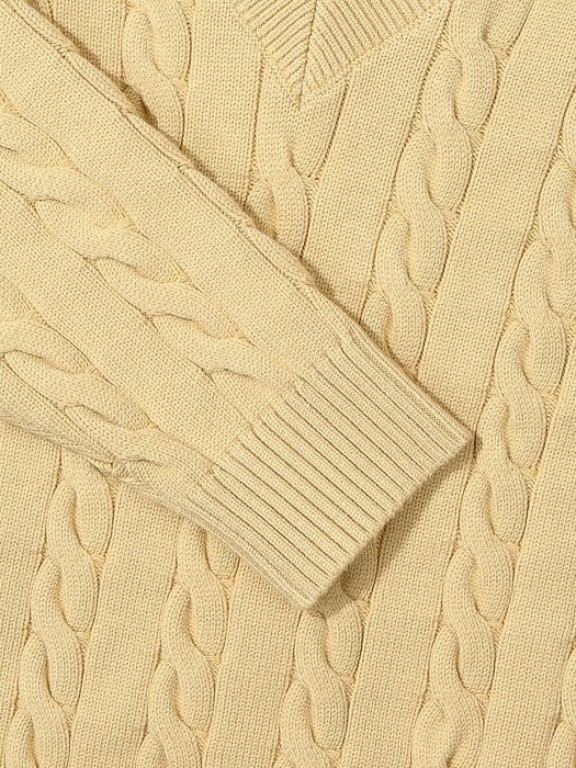 CASA FILA V-neck Knit_FS2STG3391F_LBE