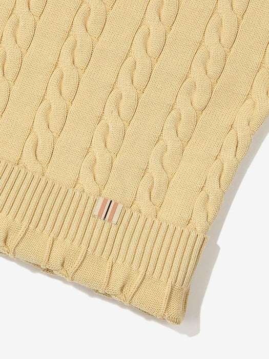 CASA FILA V-neck Knit_FS2STG3391F_LBE