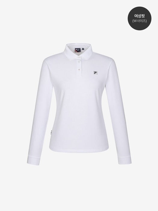 Tennis Pique Long-Sleeve Tee_FS2TLG3301U_OWH
