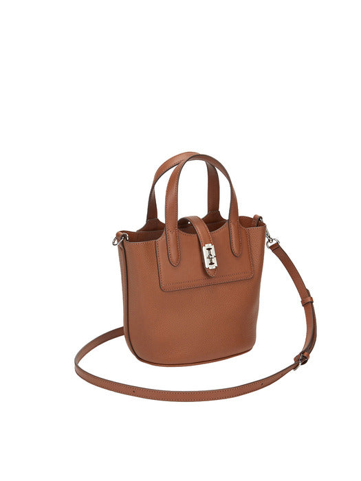 [vunque] Festone Pila Leather Bucket Bag S, 2 colors