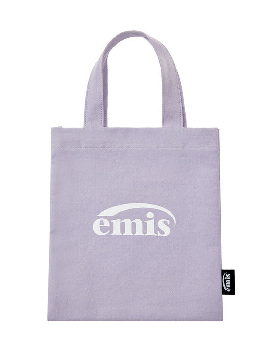 [emis] MINI COTTON ECO BAG-PURPLE