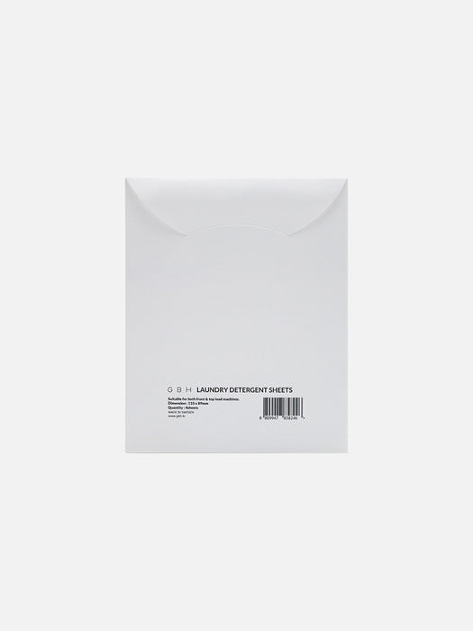 Wconcept_Gbh_Home Laundry Detergent Sheets (2 Sizes) Unscented - Made in Sweden