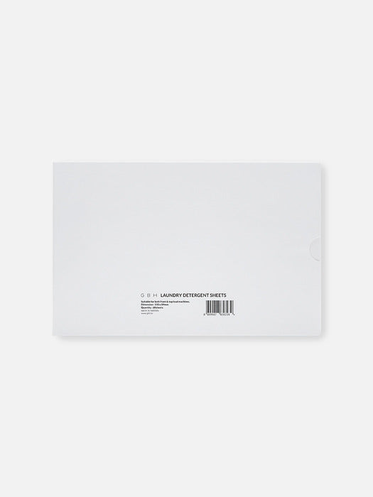 Wconcept_Gbh_Home Laundry Detergent Sheets (2 Sizes) Unscented - Made in Sweden