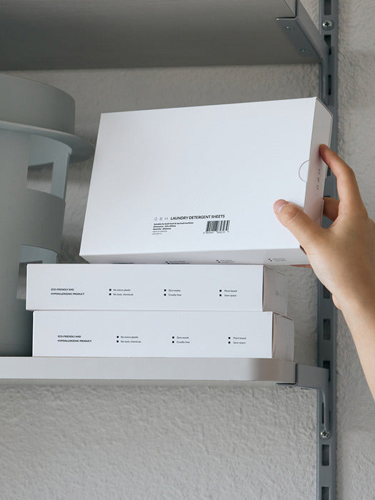 Wconcept_Gbh_Home Laundry Detergent Sheets (2 Sizes) Unscented - Made in Sweden
