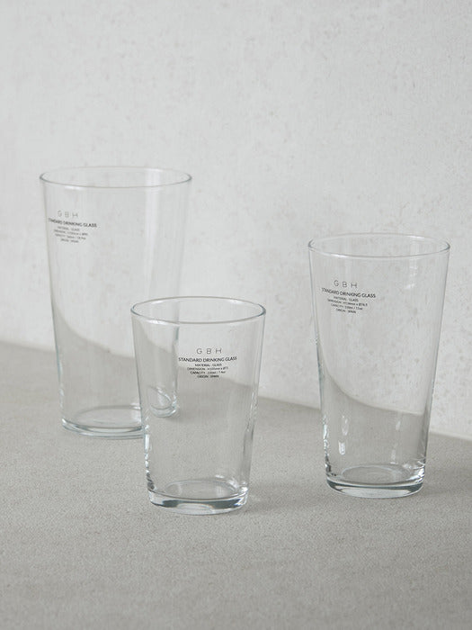 Wconcept_Gbh_Home Standard Drinking Glass (3 Sizes) Glass Cup