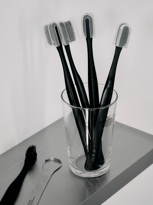 Wconcept_Gbh_Home Black Toothbrush 5Ea Set Toothbrush Set
