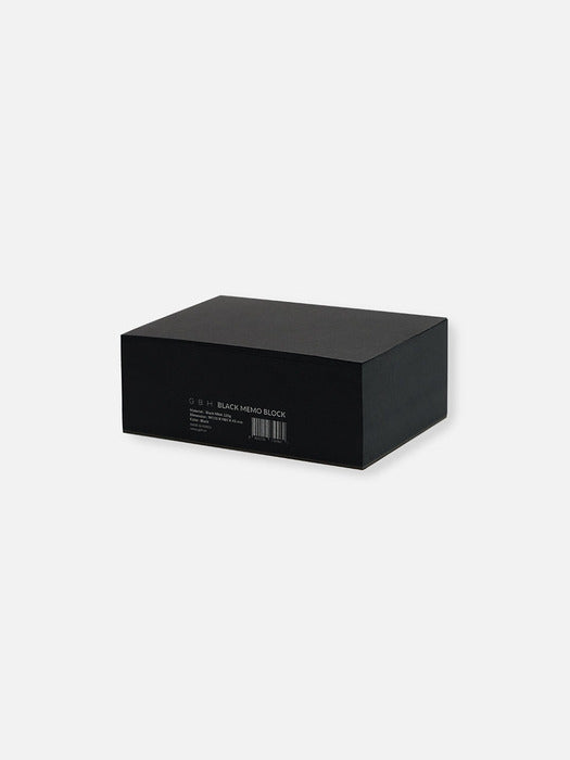Wconcept_Gbh_Home Black Memo Block Memo Pad