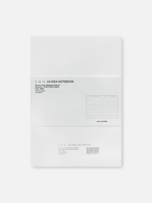 Wconcept_Gbh_Home A5 IDEAIdea Notebook
