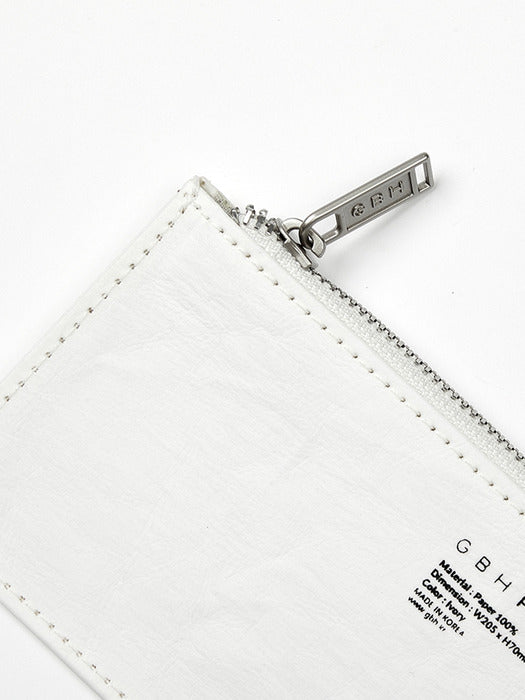 Wconcept_Gbh_Home Pencil Pouch Ivory (2 Sizes) Pencil Pouch