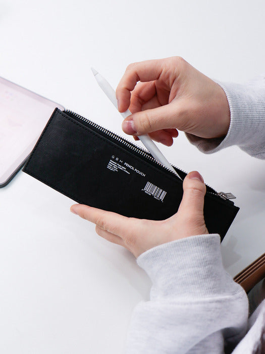 Wconcept_Gbh_Home Pencil Pouch Black (2 Sizes)