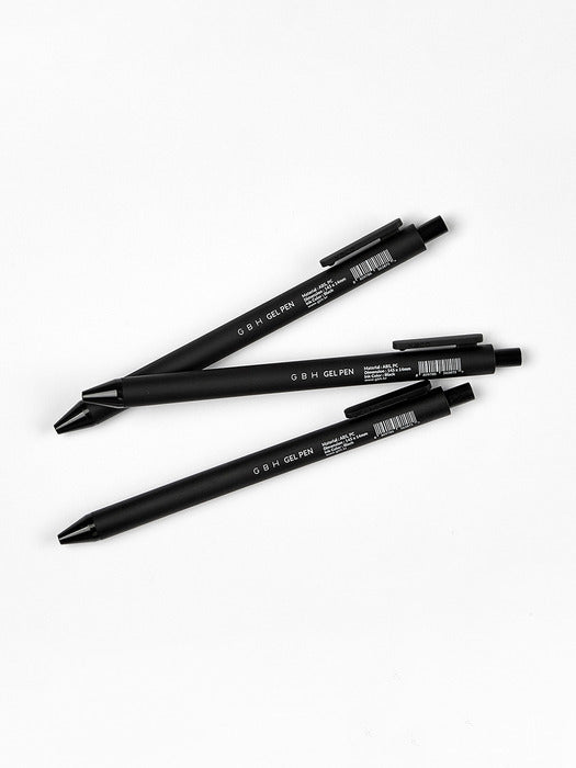 Wconcept_Gbh_Home Gel Pen Black Gel Pen
