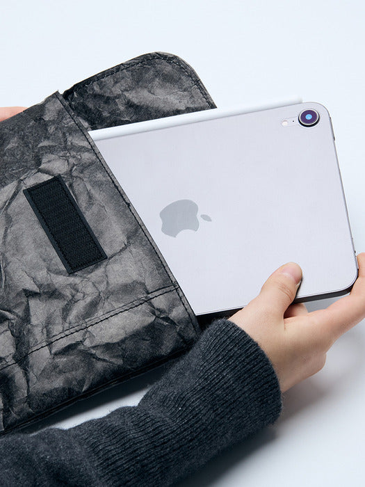 Wconcept_Gbh_Home Tablet Pouch Charcoal (2 Sizes) Tablet Pouch (11inch, 12.9inch)