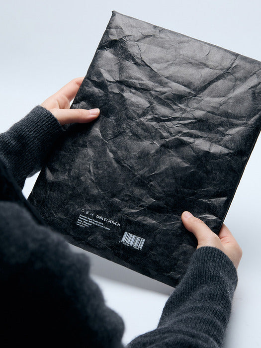 Wconcept_Gbh_Home Tablet Pouch Charcoal (2 Sizes) Tablet Pouch (11inch, 12.9inch)