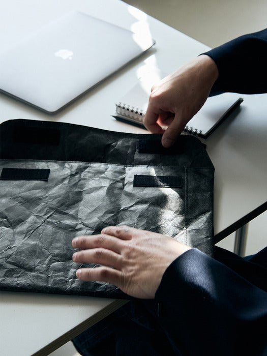 Wconcept_Gbh_Home Laptop Pouch Charcoal (2 Sizes) Laptop Pouch (13-14inch, 15-16inch)