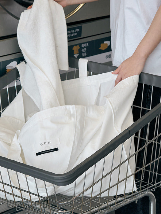 Wconcept_Gbh_Home Laundry Bag White Large Capacity Laundry Bag