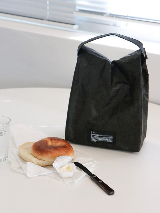 Wconcept_Gbh_Home Lunch Bag Charcoal Lunch Bag Pouch Insulated Cooler Bag