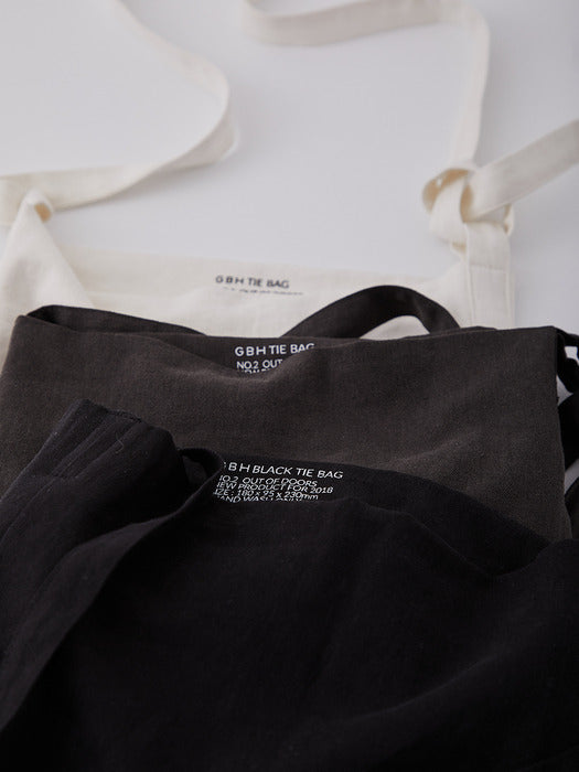Wconcept_Gbh_Home Tie Bag White Cotton Crossbody Bag