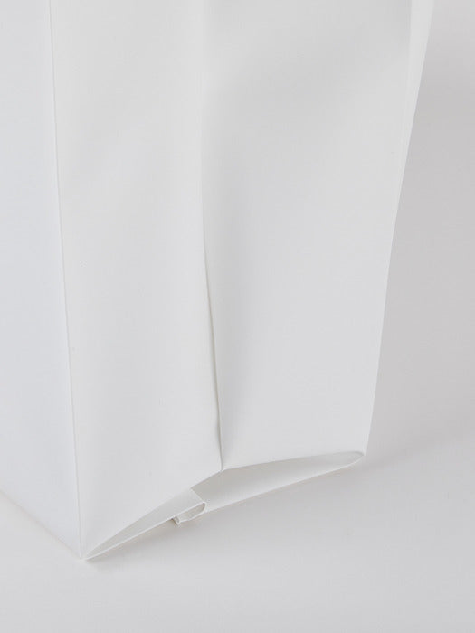 Wconcept_Gbh_Home Urethane Bag White (2 Sizes)