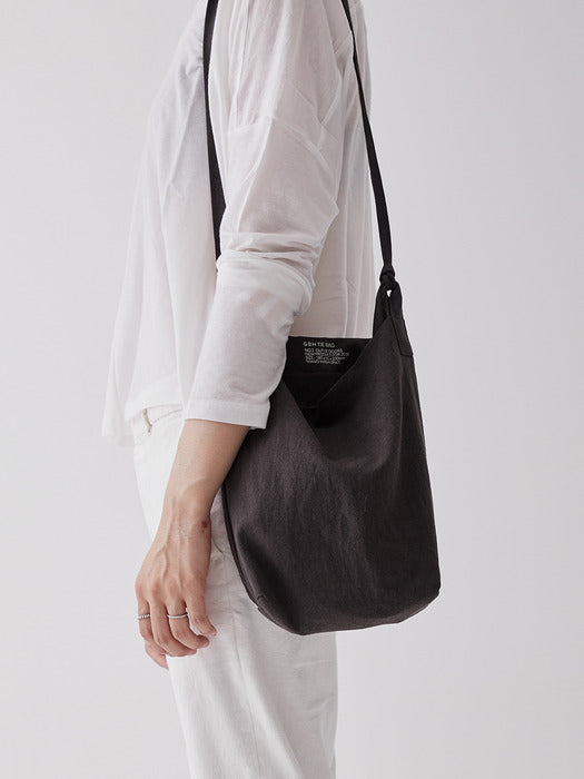 Wconcept_Gbh_Home Tie Bag Grey Cotton Crossbody Bag