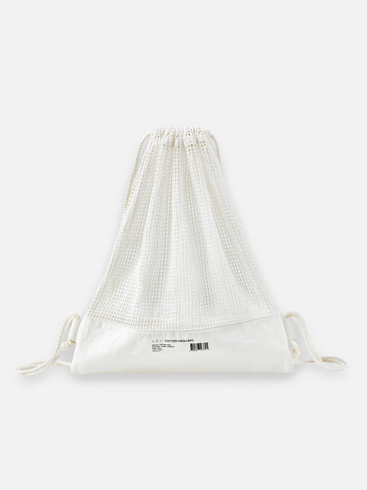 Wconcept_Gbh_Home Cotton Mesh Bag Ivory Mesh Bag
