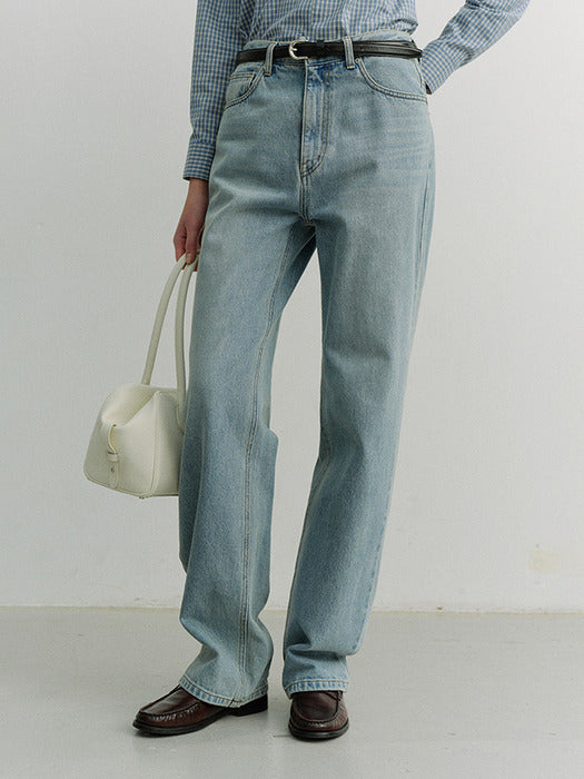 [dunst] LOOSE JEANS LIGHT BLUE_UDPA6A205B1