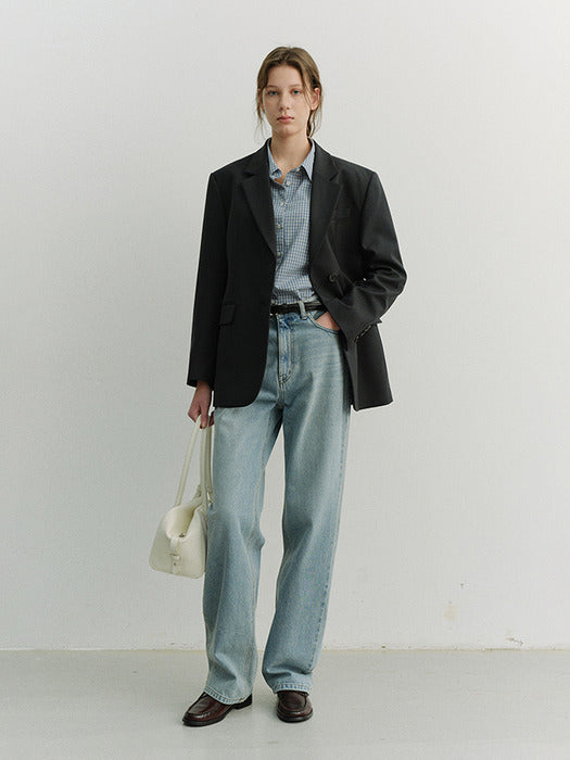 Dunst Loose Jeans Light Blue