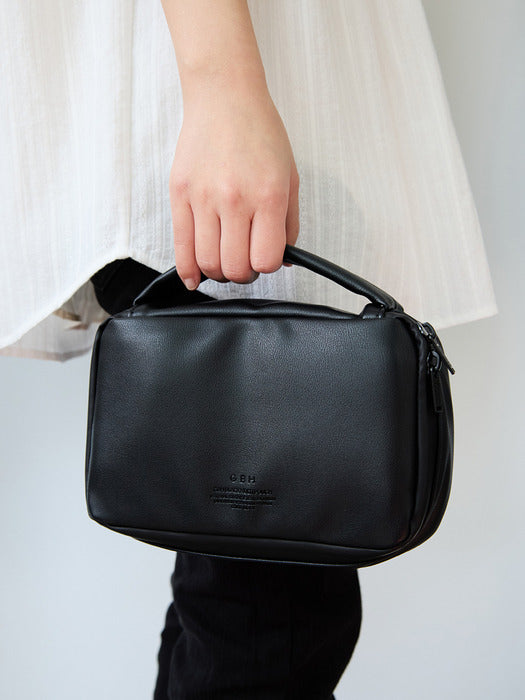 Wconcept_Gbh_Home Multi Pouch Black Cosmetic Pouch
