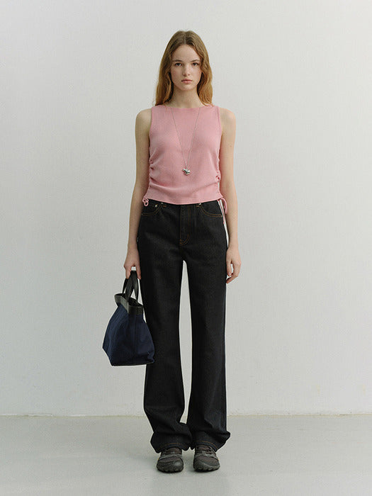 Dunst Essential Straight Full Length Jeans Raw Denim