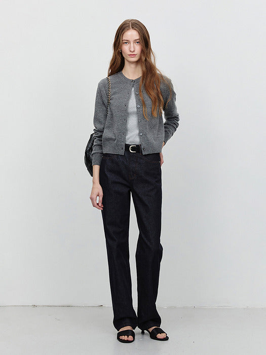 [dunst] ESSENTIAL STRAIGHT FULL LENGTH JEANS RAW DENIM_UDPA5A217N1