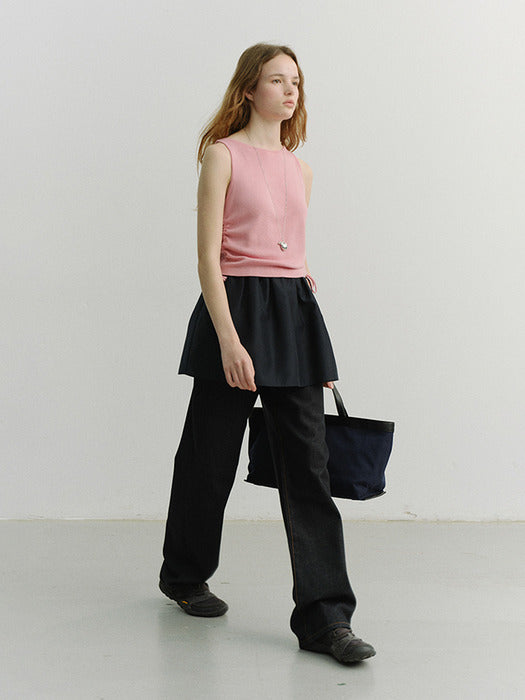 Dunst Essential Straight Full Length Jeans Raw Denim